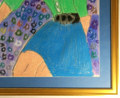 Paul Lewis (Washington DC, active 21st c.) artworks. Signed titled „Me and Me“