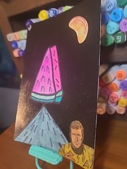 Original Star Trek Captain Kirk Fruit Space Moon Alien Abduction Spaceship Alien