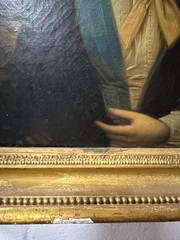 Irish School (mid 19TH Cen-ry) : Portrait Of A Young Lady, Oil On Canvas ,Framed
