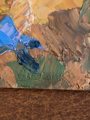 Painting of the famous Ukrainian painter Pavel Guzenko. 27×17 cm. Oil.Canvas.3