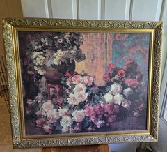An Arrangement of Roses Original Reproduction Print by Franz Bischoff