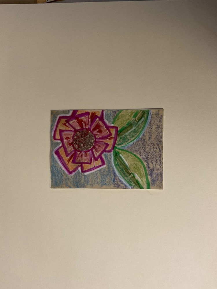 Original ACEO summer garden series Suzy’s Art