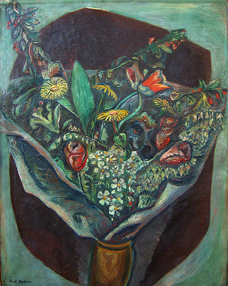 PAUL BURLIN Signed c. 1925 Original Oil on Canvas Painting – LISTED