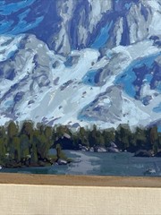 MATTHEW REYNOLDS PAINTING CALIFORNIA IMPRESSIONIST LANDSCAPE FAMOUS LISTED 16″