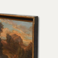 19th Century Oil – Bucolic Scene