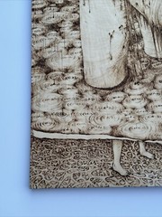 Haijing Chen Drawing Illustration Masterful FINE DETAILED Surrealism Listed 31″