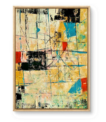 STEVEBARTZ ORIGINAL ART „THE CROSSING“ 22X28 GALLERY THICK PAPER FINE ART HOME