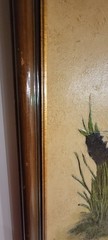Panda Oil/Acrylic paintings original Framed animal Nature 24″x26″ signed Cooper