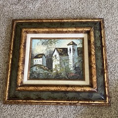 Original Oil Painting Signed T Dennis