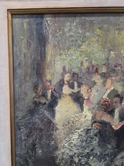 Antique painting. Artist Ludwig Gschossmann (German, 1894-1988) Ballroom.