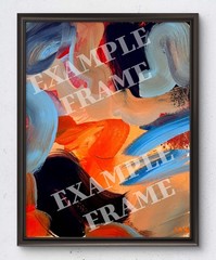 Laeknapes Edward’s Point 10×7 Original Abstract Paper Home Painting Landscape