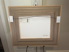 Fanch Ledan “Manhattan Penthouse” AP Signed Serigraph on Linen 1998 Framed 32×27