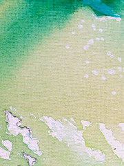 LOVELESS – „SPRING ERUPTION“ original acrylic on canvas 11 X 14
