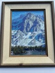 MATTHEW REYNOLDS PAINTING CALIFORNIA IMPRESSIONIST LANDSCAPE FAMOUS LISTED 16″