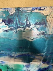 Blue Tropical Island