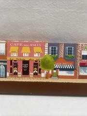 Double Sided Storefronts Decoration Wood 32 in Long 4.75