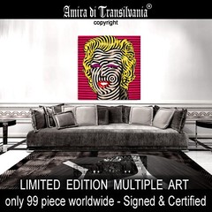 Contemporary Wall Art Pop Painting Marilyn Monroe Image Famous Celebrity Artist