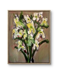Original Wall Art Signed 11×14 Expressionism Painting Flowers
