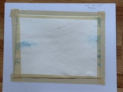 ALICE GUZMAN ORIGINAL WATERCOLOR PAINTING MATTED 16″ X 20″ NEW MEXICO 1980’S