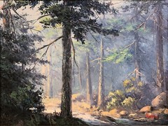 COLORADO LUMINIST LANDSCAPE PAINTING Northwest American DALHART WINDBERG Texas