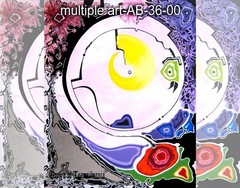Abstract Painting on Canvas Minimalist Figures Contemporary Art by Famous Artist