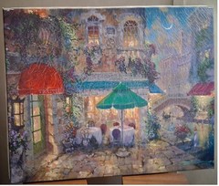 Painting by James Coleman, Sera Romantica 16×20, Signed 17/50. PRICE DROP!!