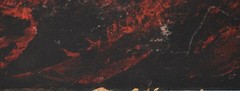 GUILLERMO HEITER-Czech/Venezuelan Modernist-Lrg Original Signed Oil-El Cardenal