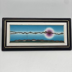 Kabbalistic Mystical Style Painting – Gedalia Ben Zvi 1925-2019 (Holocaust Sur.)