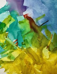 Original Abstract Composition, Oil Painting, Expressionism, 100.0 x 80.0 cm.