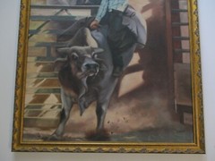J NIETO OIL PAINTING COWBOY WESTERN AMERICANA MEXICAN INDIAN RODEO RANCHERO