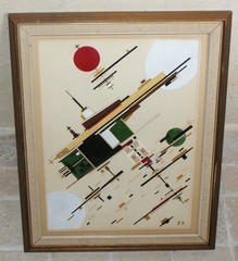 Lazar Khidekel, Suprematist Composition, Relief, UNOVIS, 1921