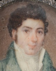 Andre-Claude Boissier (1760-1833) „Young gentleman in green frock-coat“, 1818