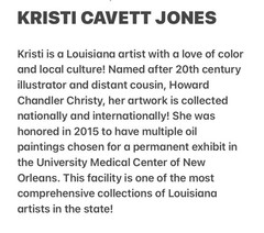 Croissant D’Or Bakery French Quarter New Orleans Louisiana Painting K C Jones