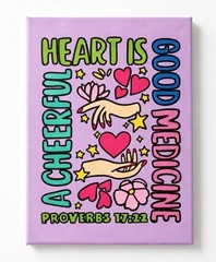 Christian Bible Verse Proverbs Wall Art Acrylic Painting 9×12