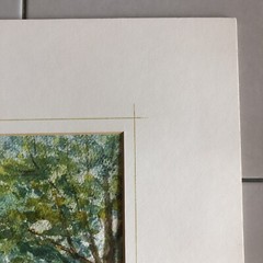 Original Edi Steinberg Watercolor Painting 11“ X 15“￼