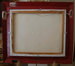 VTG FRAMED SIGNED ORIGINAL OIL TROPICAL FRUITS WITH BASKET ARTIST: ALFREDO REYES