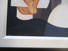VINTAGE ANTIQUE PAINTING RICHARD AYER PORTRAIT NUN NUNS MODERNIST 1940 RARE
