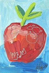 PAINTING ORIGINAL ACRYLIC ON FIBERBOARD 4”X6”(FRAME INCLUDED)CUBAN ART by LISA