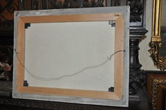 vintage Desert painting by American Painter C. Mason