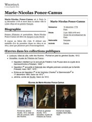 Attr. to Marie-Nicolas Ponce-Camus „Napoleonic adjudant-commandant“ c.1813/15(m)
