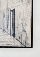 Listed French Artist, R. Lambert – MCM Paris Street Scene – 1962, Framed Litho