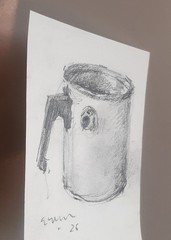 GERRY MILLER – Original Drawing „Still Life“ Graphite Pencil on paper.11x14cm