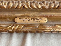 Waldo Peirce – “The Clam Diggers” – O/C – 1925 to 1949 – Maine Seascape Scene