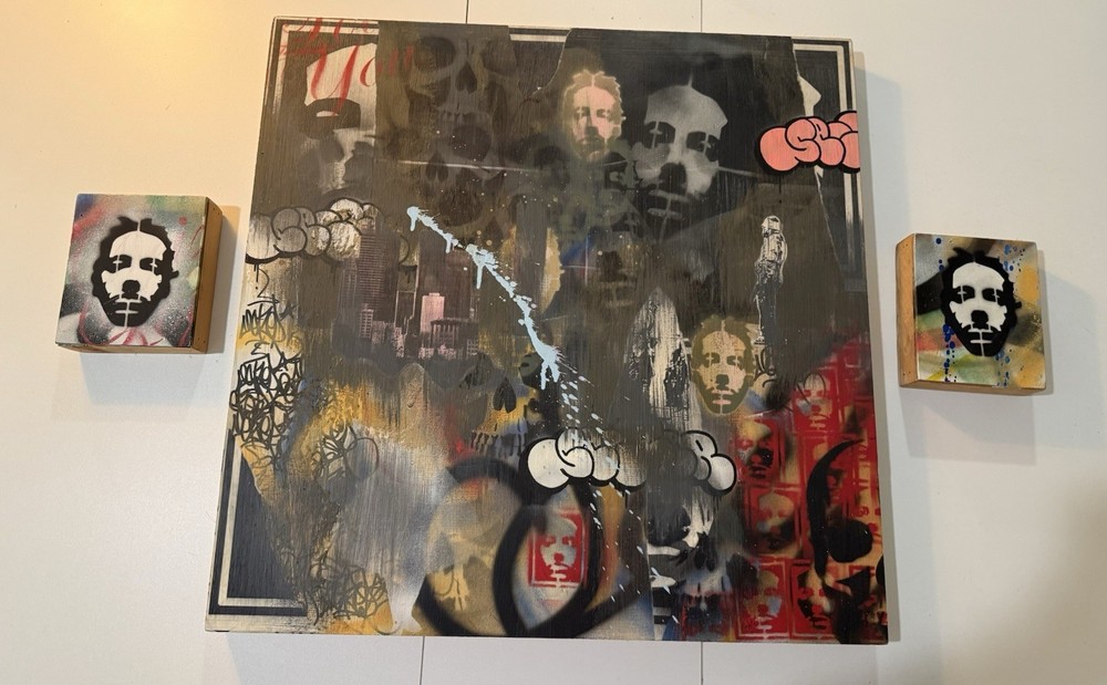 Rare Original 2006 Graffiti Painting by Seizer One (Jedrek Speer)