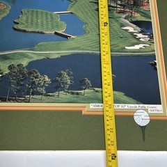 King’s North At Myrtle Beach National ARNOLD PALMER 18th Hole Golf Print Matted