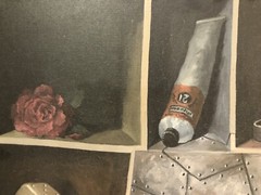 Surreal Sexy. Landscape 1997 Carlos Ariel Cuba. Cuban Art Arte Painting Latina
