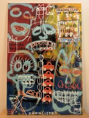 Original Art Acrylic Abstract Painting Graffiti Street Pop 36×24