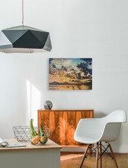 Original Oil Painting on canvas. Handmade. 70 x 50 cm. „Sunshine“.