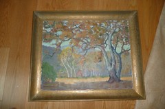 Vintage California Landscape Painting by Harvey B. Coleman Oil Impressionist