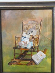 Framed Elmer Ekeroth Original Oil Painting California Artist 11″ W x 13.25″ T